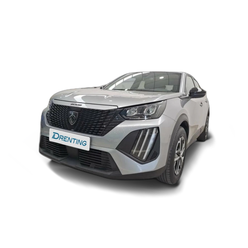 Renting Peugeot 2008 1.2 PureTech S&amp;S Active 100 Gris 4 1
