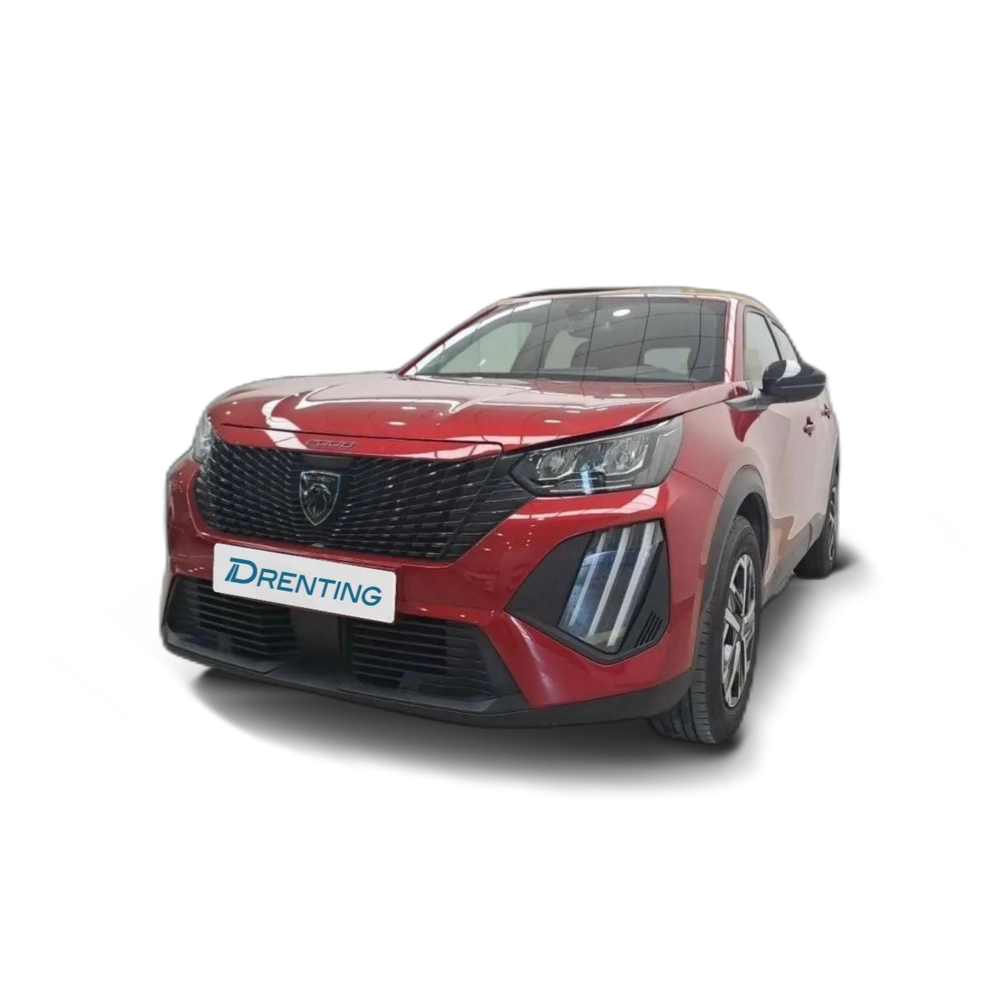Renting Peugeot 2008 1.2 PureTech S&amp;S Active 100 Rojo 1