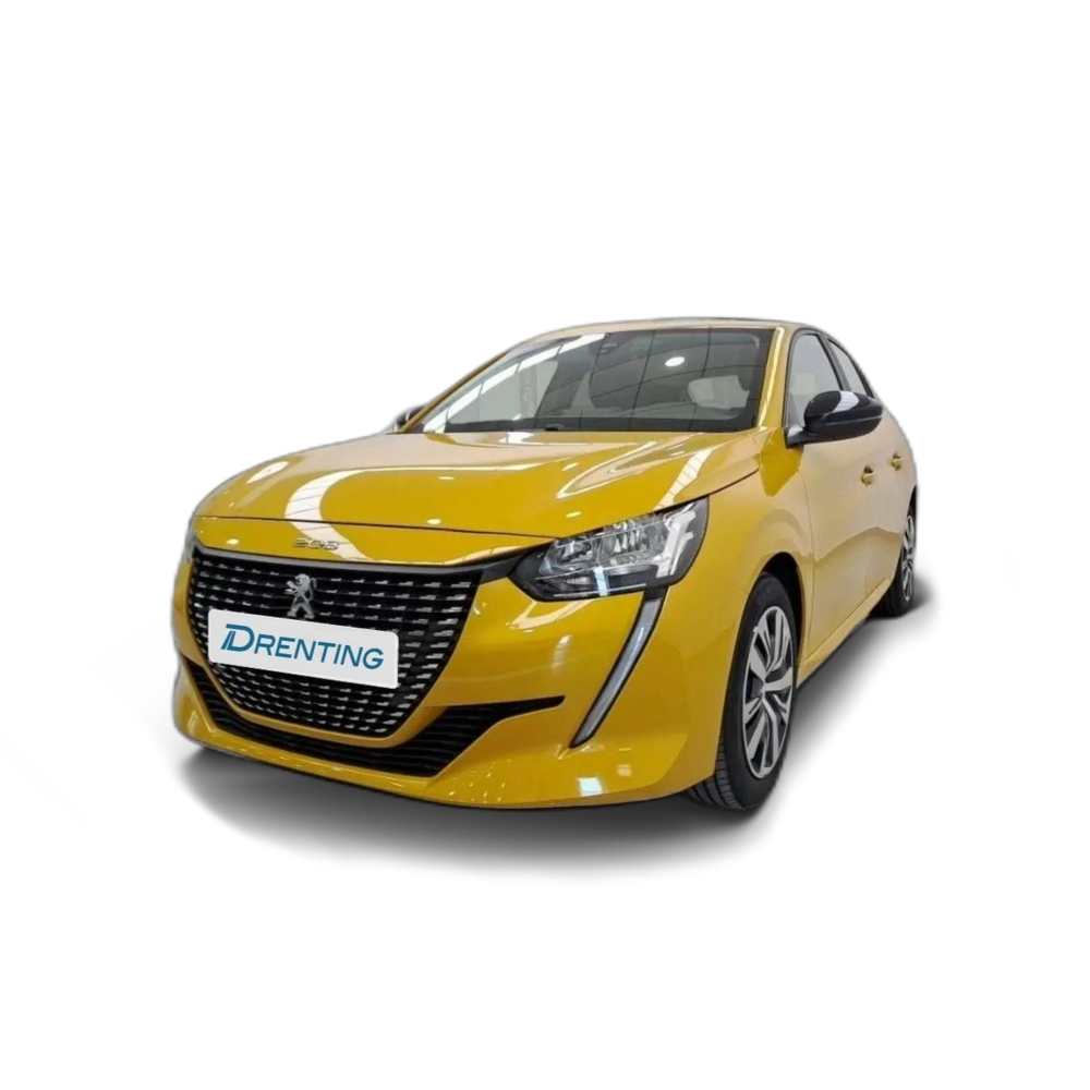 Renting Peugeot 208 1.2 Puretech S&amp;S Active Pack 100 Amarillo 1