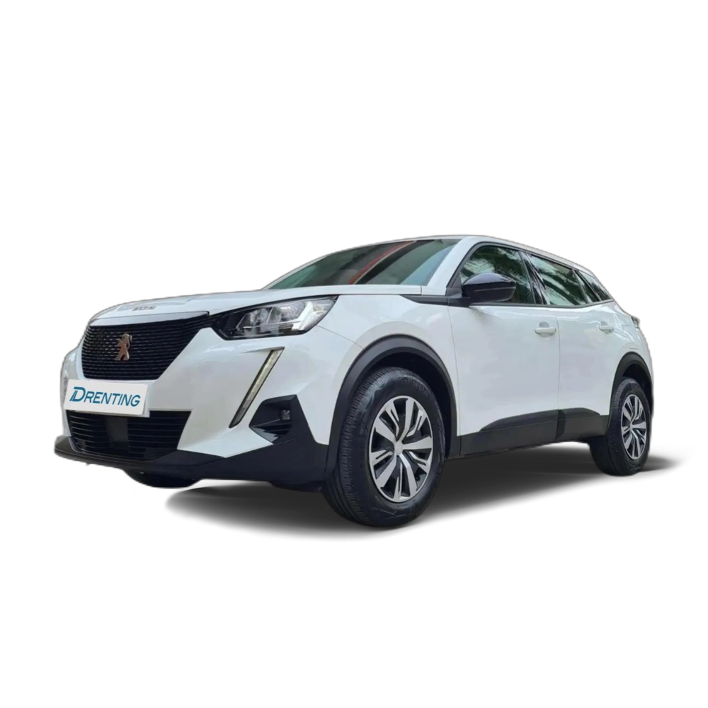 Renting Peugeot 2008 1.2 PureTech S&amp;S Active Pack 100 Blanco