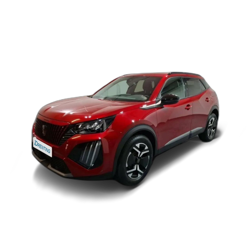 Renting Peugeot 2008 1.2 PureTech S&amp;S Allure 100 Rojo 2 3