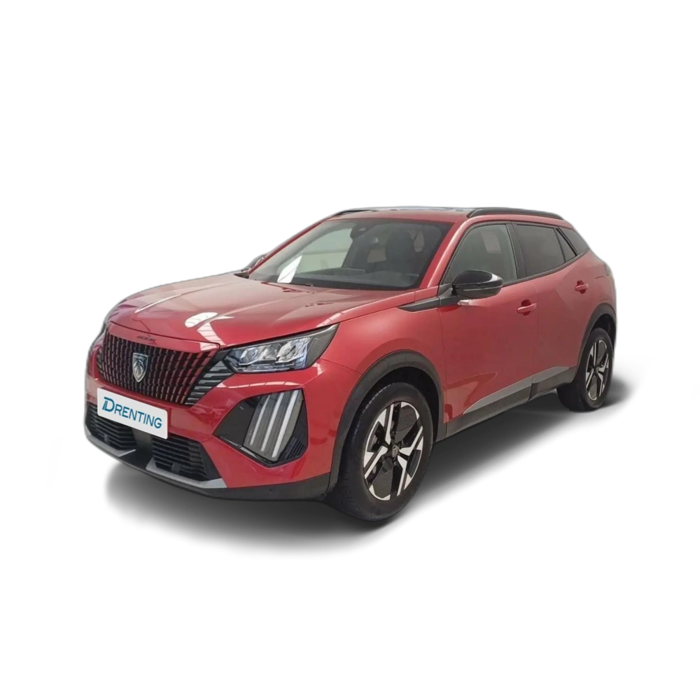 Renting Peugeot 2008 1.2 PureTech S&amp;S Allure 100 Rojo