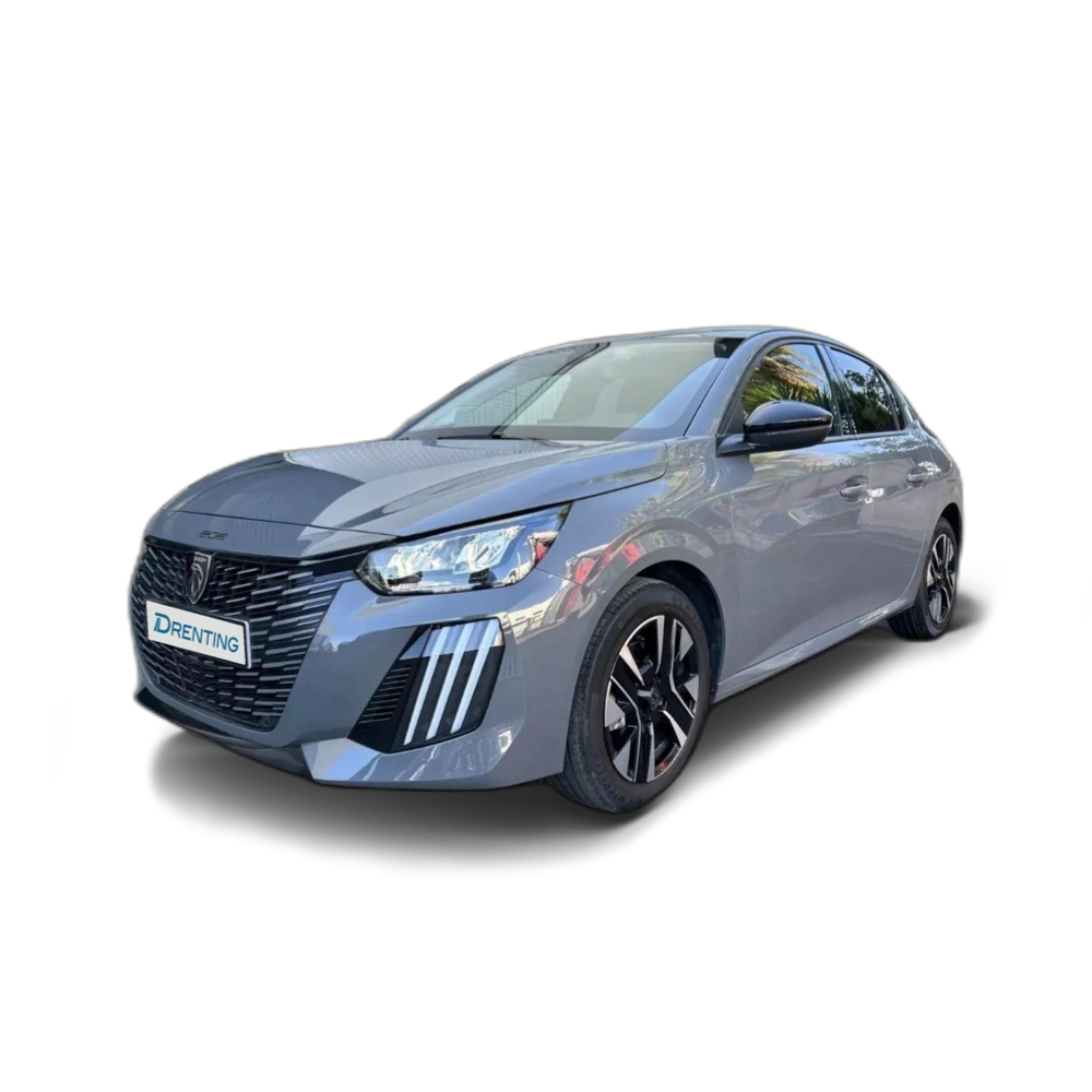 Renting Peugeot 208 1.2 Puretech S&amp;S Allure 100 Gris