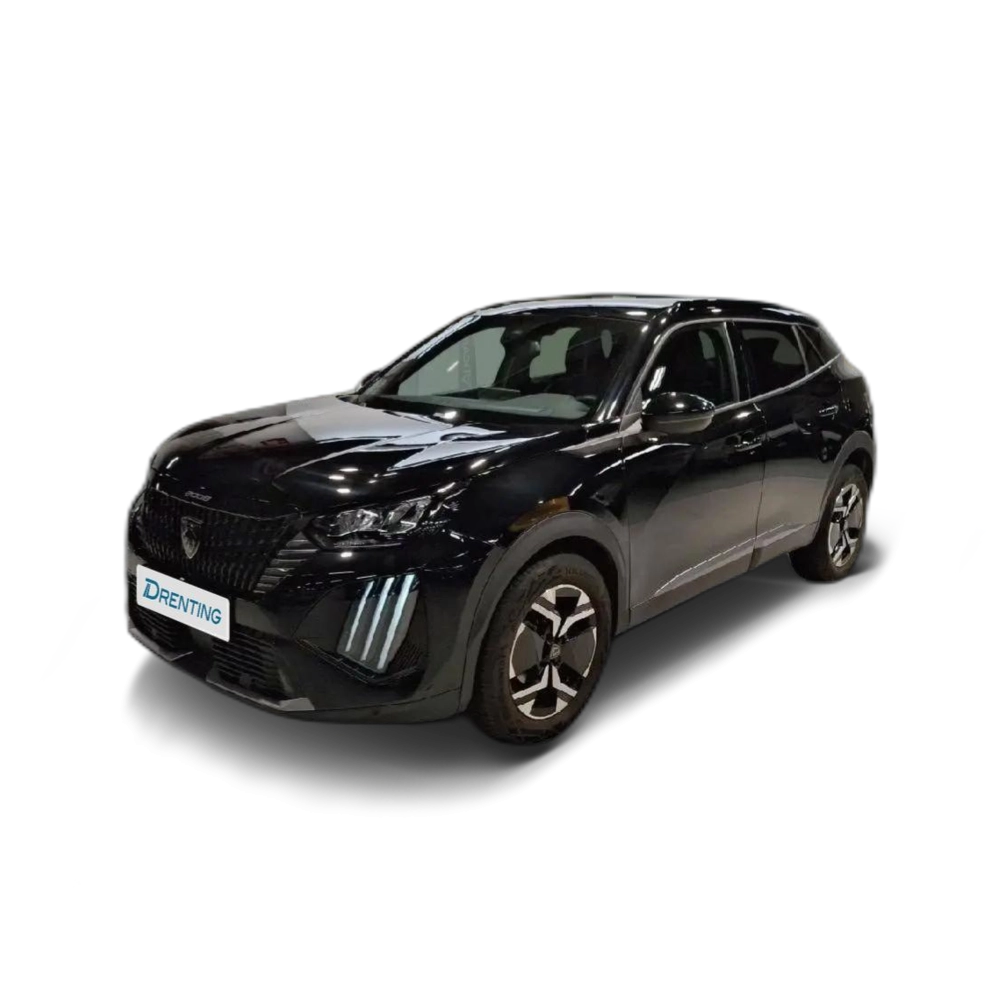 Renting Peugeot 2008 1.2 PureTech S&amp;S Allure 100 Negro 3