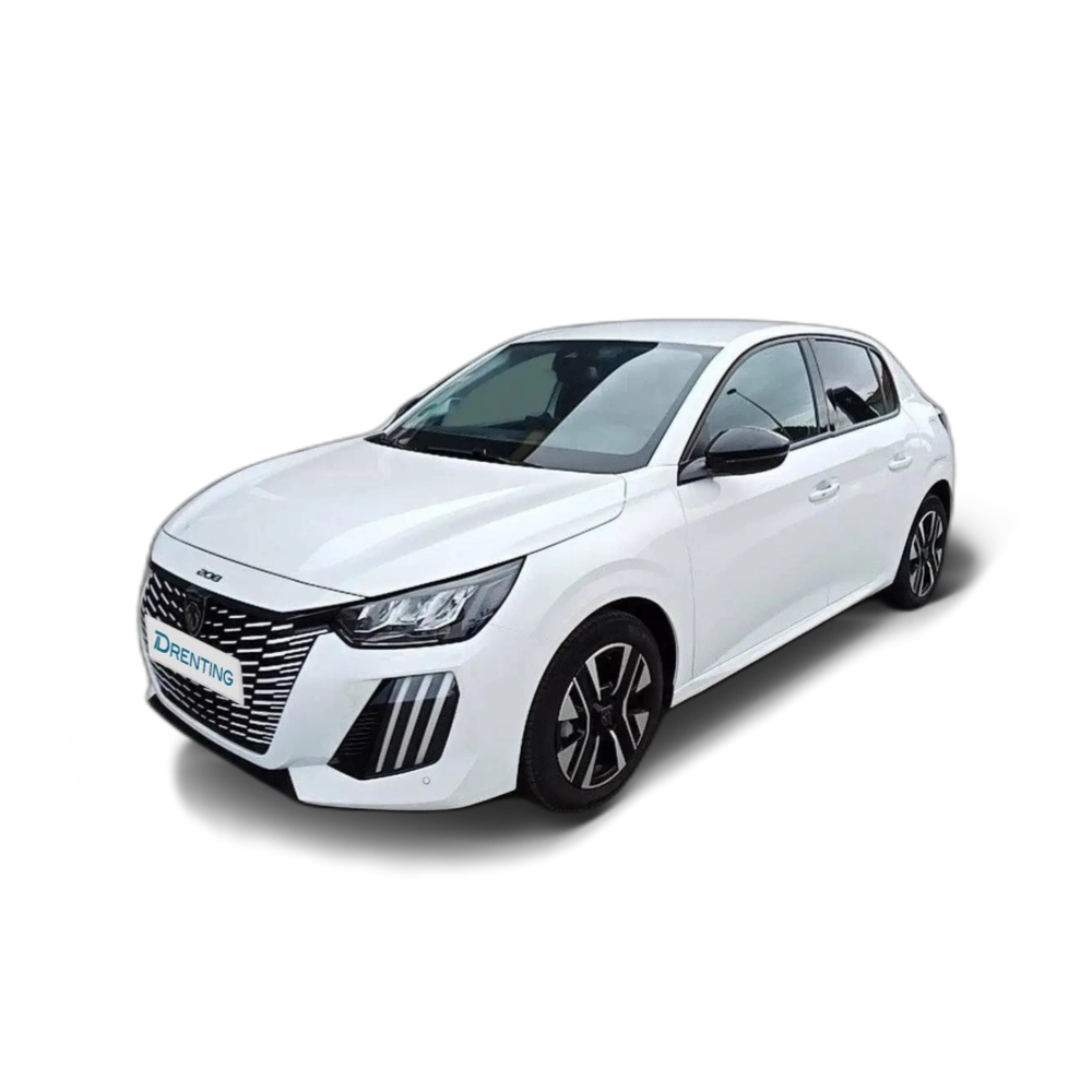 Renting Peugeot 208 1.2 Puretech S&amp;S Allure 100 Blanco