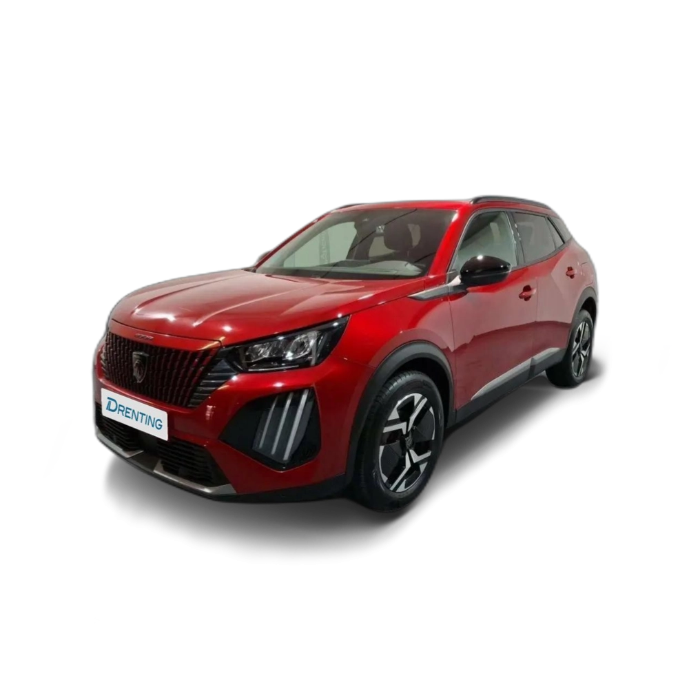 Renting Peugeot 2008 1.2 PureTech S&amp;S Allure 100 Rojo 2 4