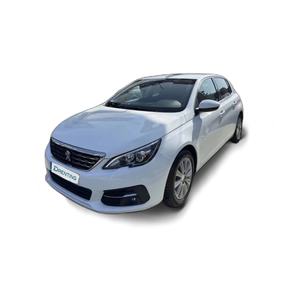 Renting Peugeot 308 1.2 PureTech S&amp;S Allure 130 Blanco 2