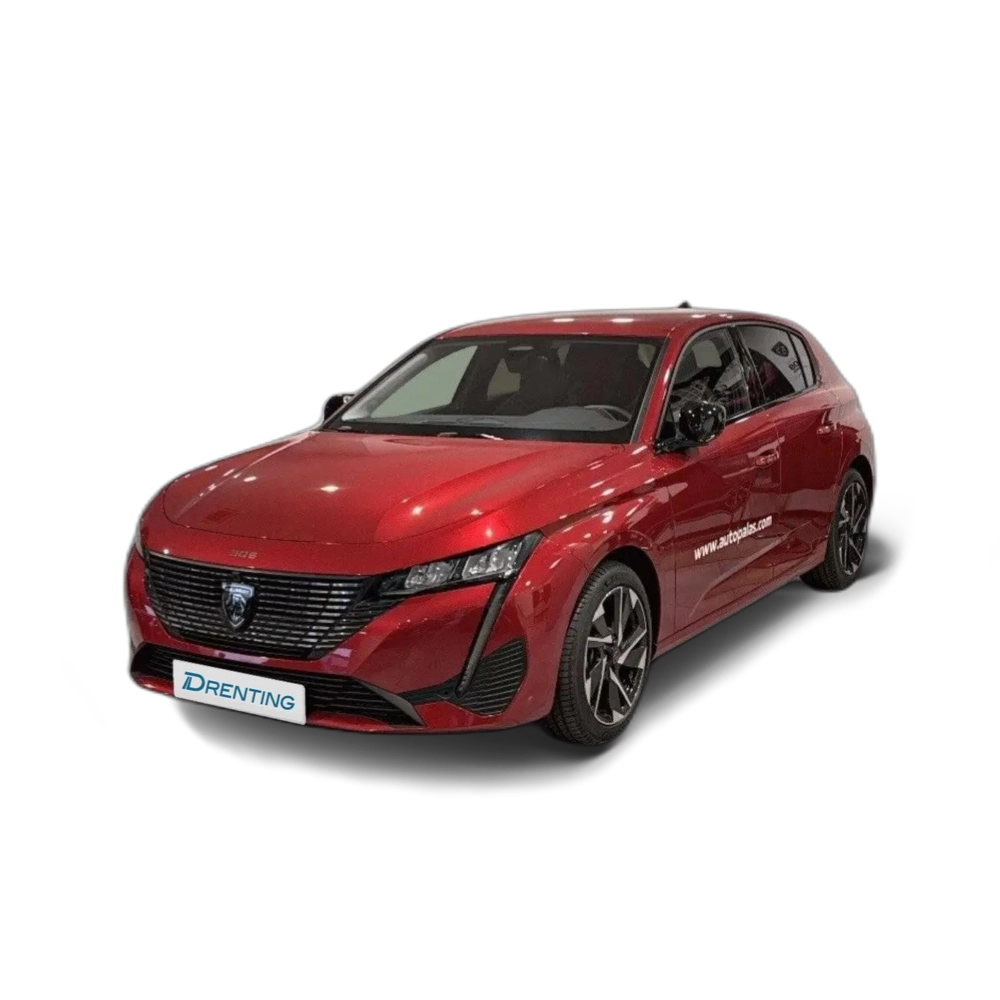 Renting Peugeot 308 1.2 PureTech S&amp;S Allure 130 Rojo 2