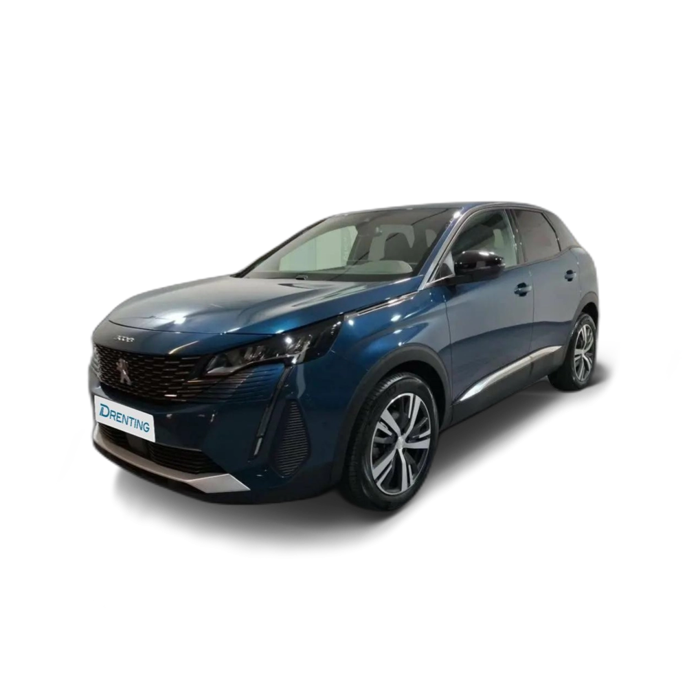 Renting Peugeot 3008 1.2 PureTech S&amp;S Allure 130 Azul 2