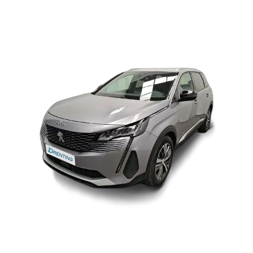 Renting Peugeot 5008 1.2 PureTech S&amp;S Allure 7 pl. 130 Gris 1