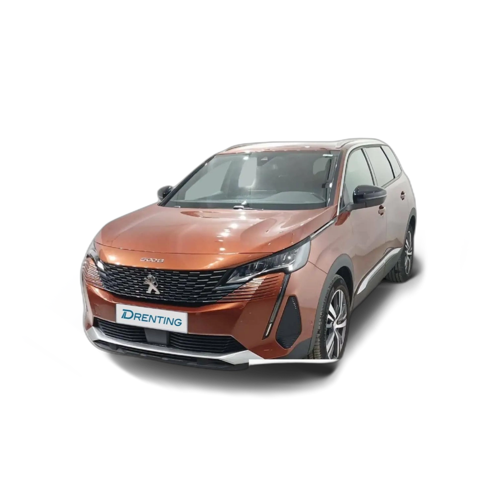Renting Peugeot 5008 1.2 PureTech S&amp;S Allure 7 pl. 130 Amarillo