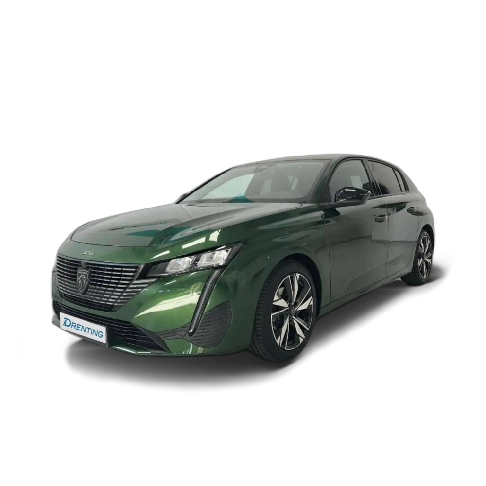 Renting Peugeot 308 1.2 PureTech S&amp;S Allure EAT8 130 Verde