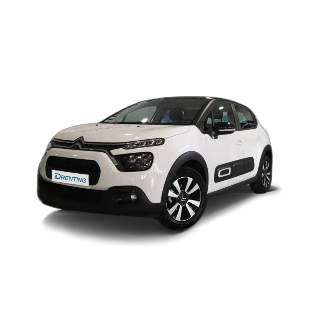 Renting Citroen C3 1.2 PureTech S&amp;S Feel Pack 83 Blanco 1