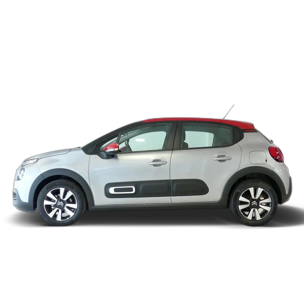 Renting Citroen C3 1.2 PureTech S&amp;S Feel Pack 83 Gris 1 1