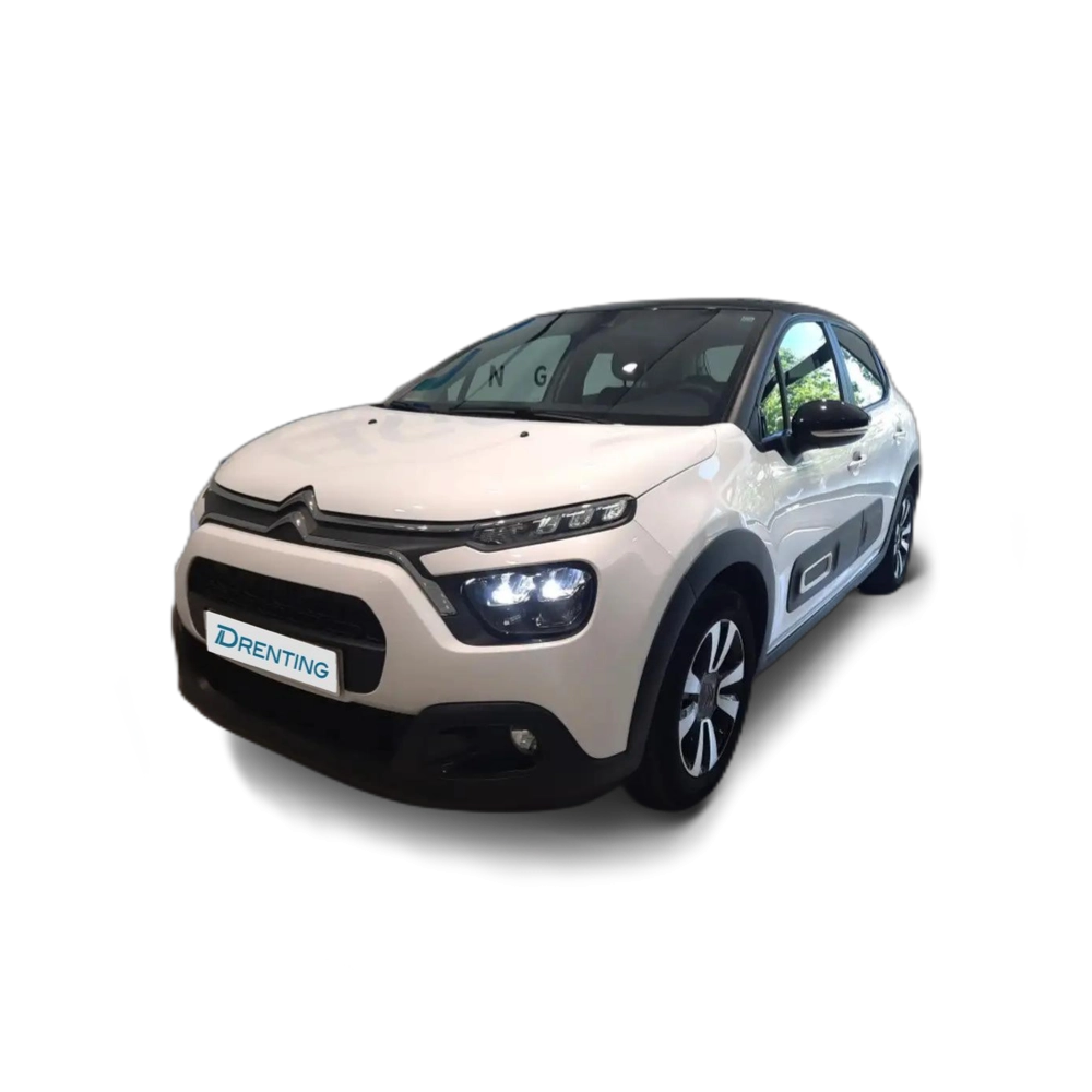 Renting Citroen C3 1.2 PureTech S&amp;S Feel Pack 83 Blanco 3