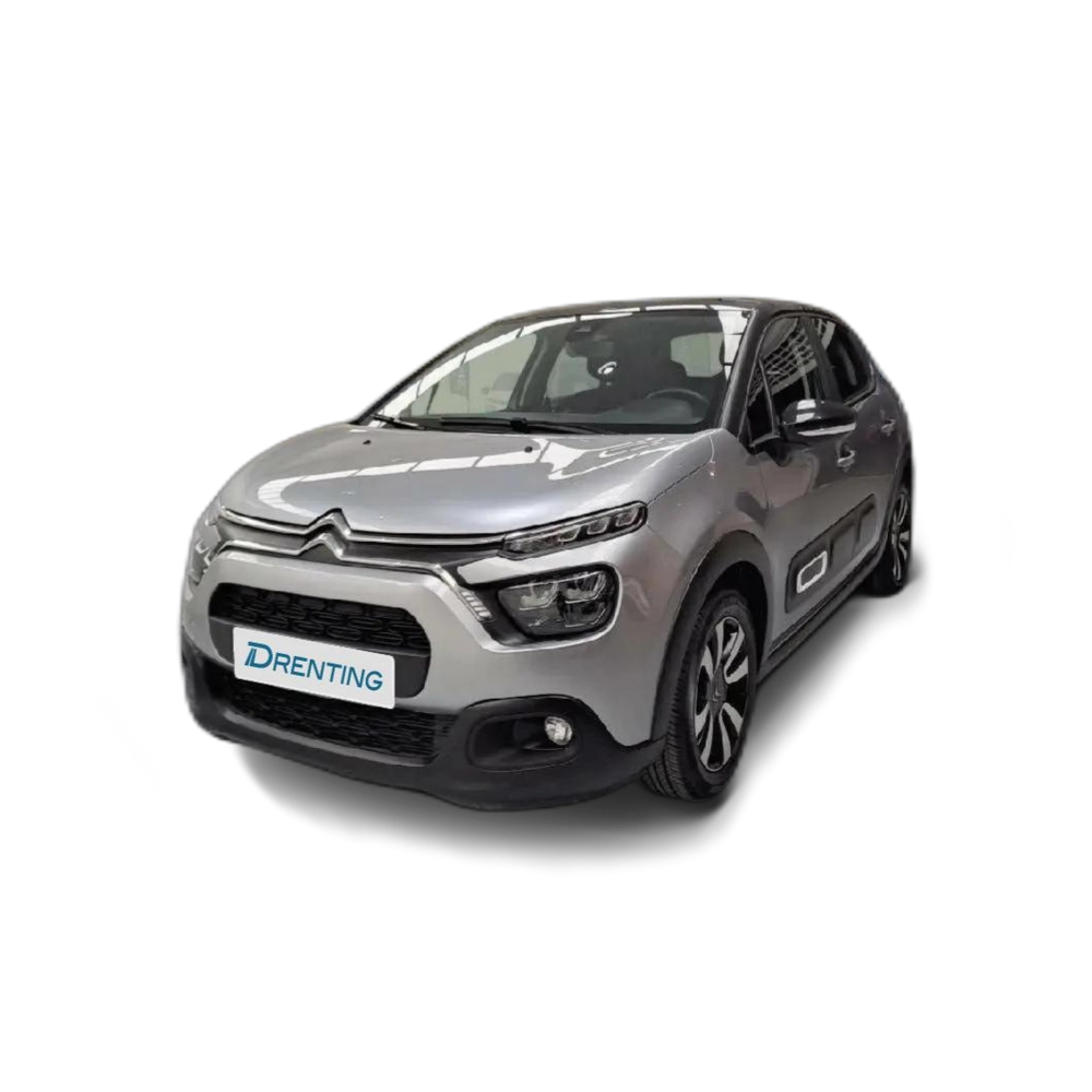 Renting Citroen C3 1.2 PureTech S&amp;S Feel Pack 83 Gris 4