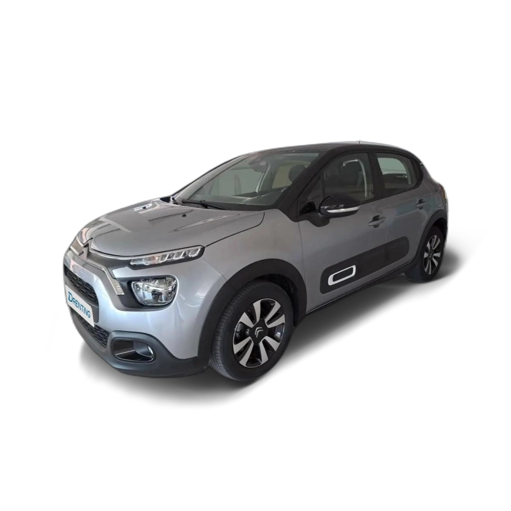 Renting Citroen C3 1.2 PureTech S&amp;S Feel Pack 83 Gris