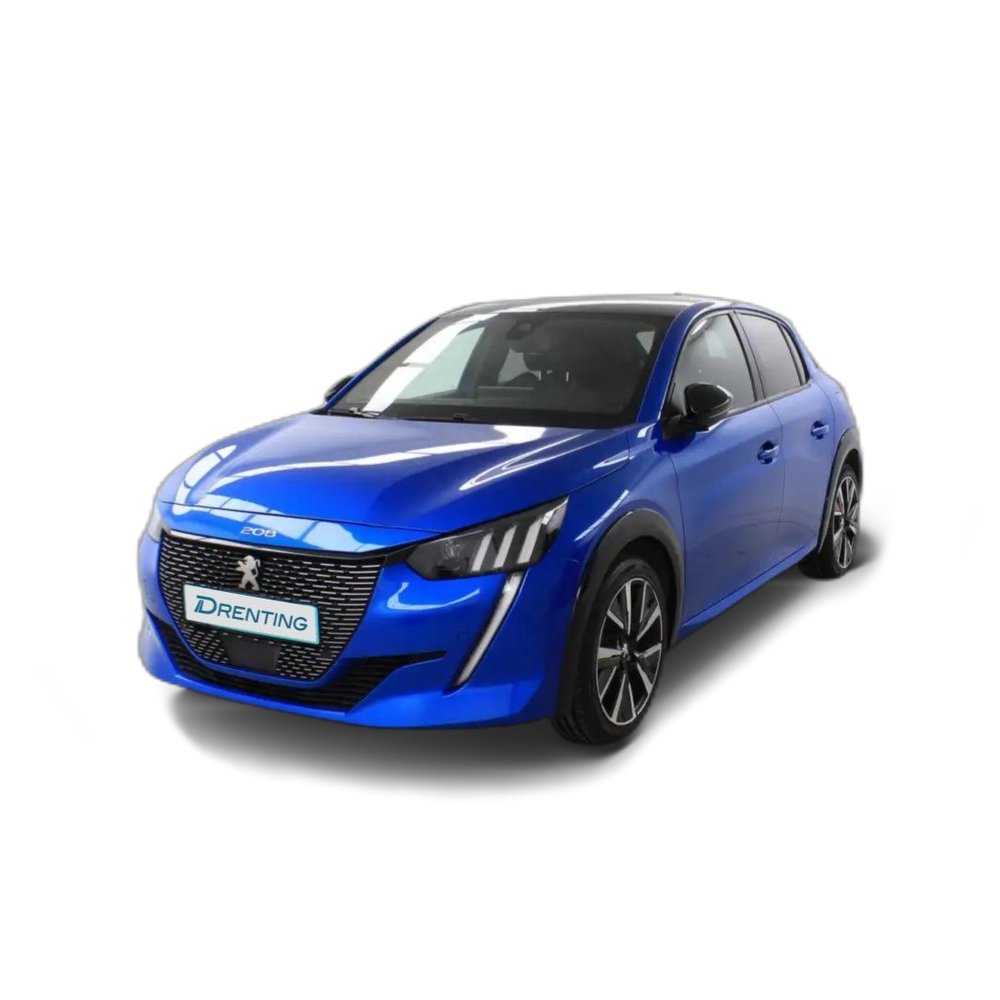 Renting Peugeot 208 1.2 Puretech S&amp;S GT Line EAT8 130 Azul