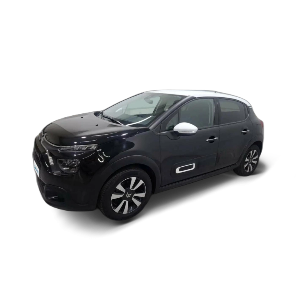 Renting Citroen C3 1.2 PureTech S&amp;S Shine 110 Negro 1