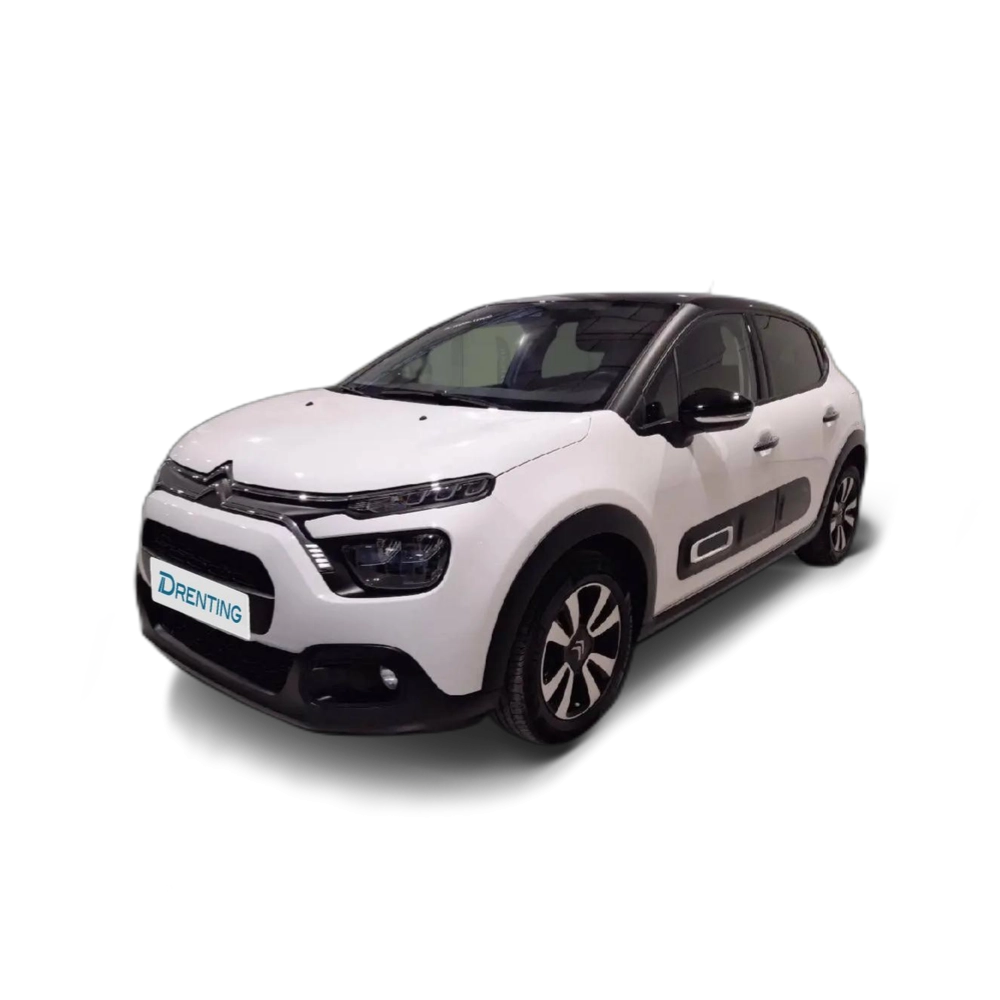 Renting Citroen C3 1.2 PureTech S&amp;S Shine EAT6 110 Blanco 1