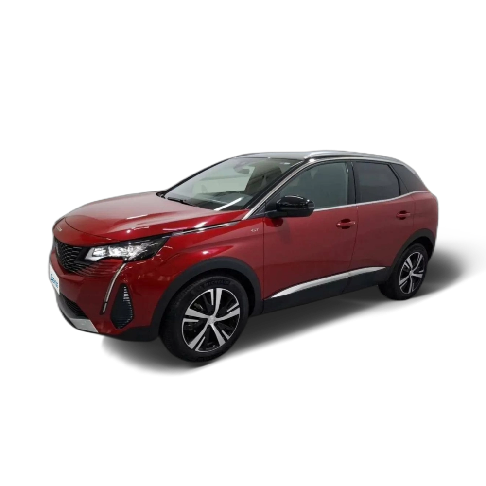 Renting Peugeot 3008 1.2 PureTech S&amp;S Style 130 Rojo