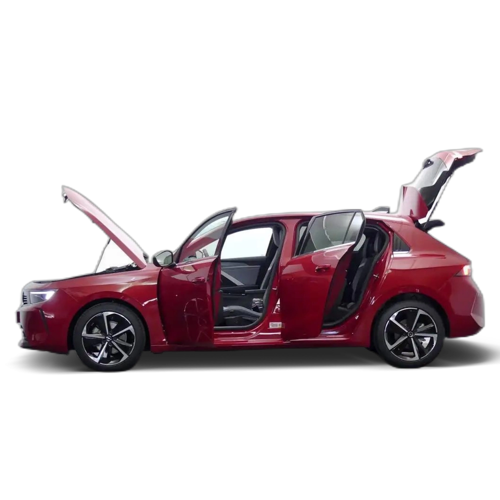Renting Opel Astra 1.2T XHT S/S Elegance 130 Rojo 1