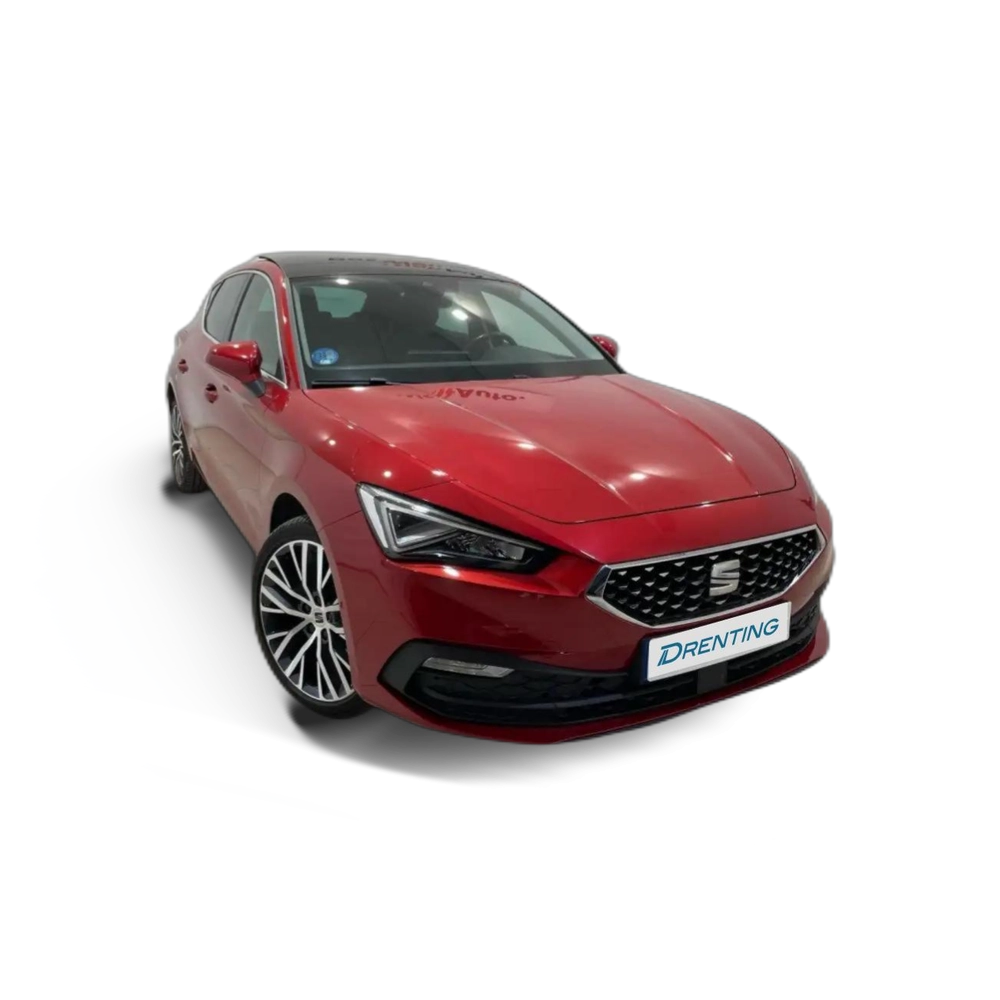 Renting SEAT Leon 1.4 TSI e-Hybrid S&amp;S Xcellence DSG-6 204 Rojo