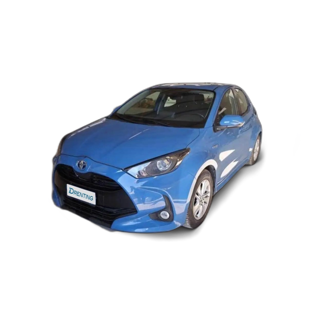 Renting Toyota Yaris 1.5 120H Business Plus Azul