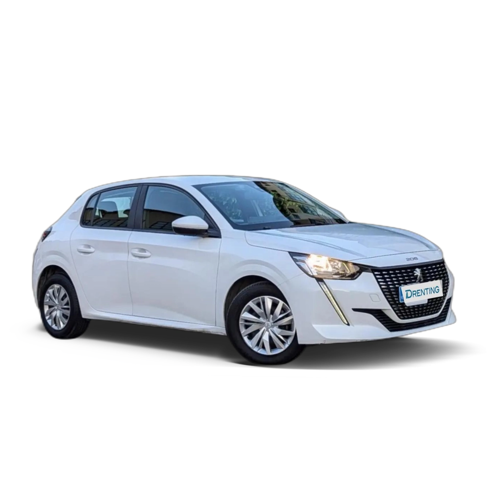 Renting Peugeot 208 1.5 BlueHDi S&amp;S Active Pack 100 Blanco 2