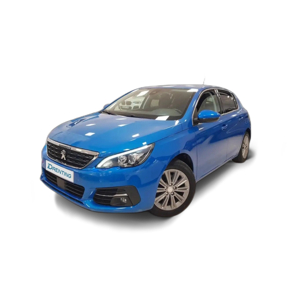 Renting Peugeot 308 1.5 BlueHDi S&amp;S Allure EAT8 130 Azul 1