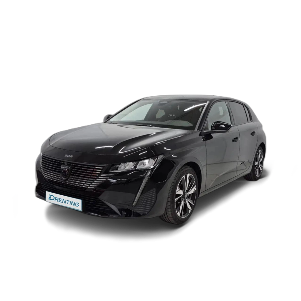Renting Peugeot 308 1.5 BlueHDi S&amp;S Allure EAT8 130 Negro 2
