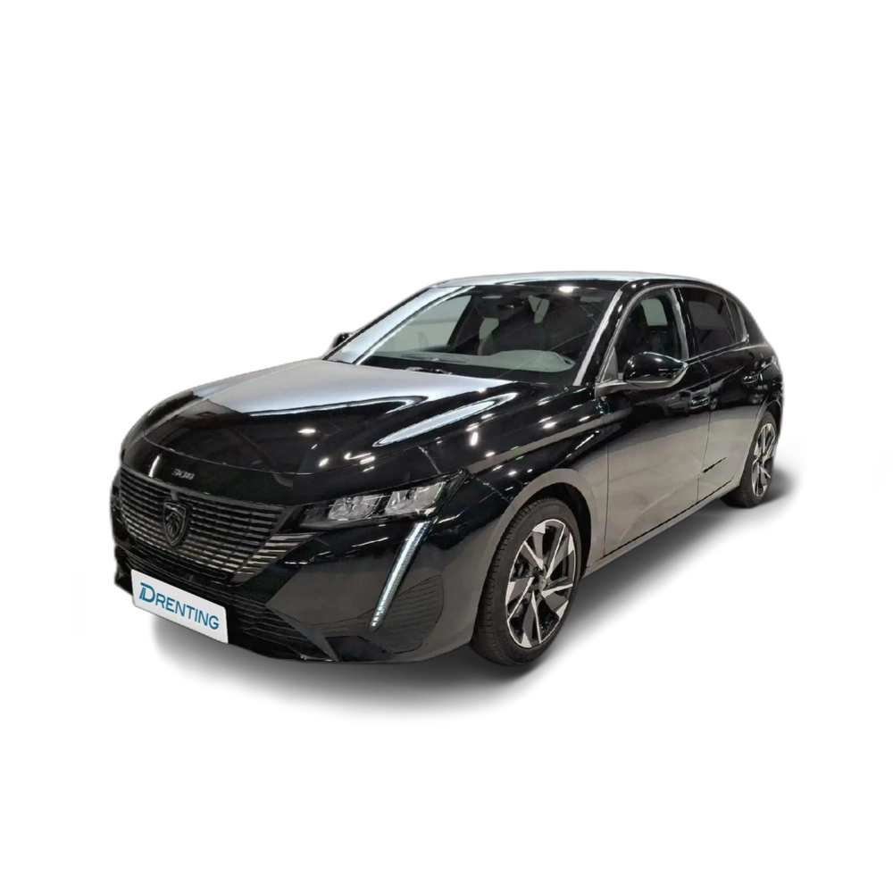 Renting Peugeot 308 1.5 BlueHDi S&amp;S Allure EAT8 130 Negro