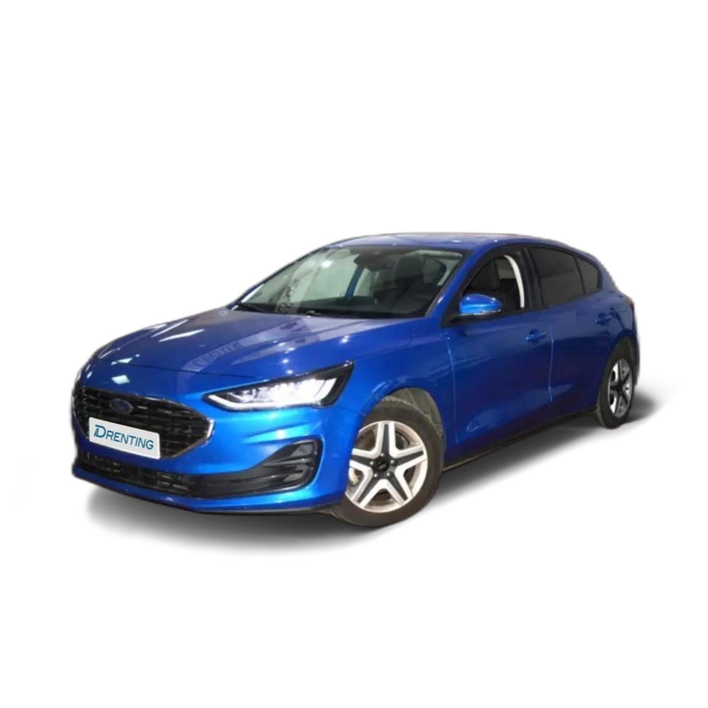 Renting Ford Focus 1.5 Ecoblue Trend+ 120 Azul 1