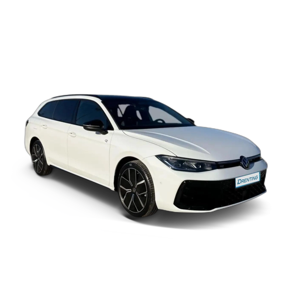 Renting Volkswagen Passat 1.5 eHybrid DSG6 200kW R-Line Blanco