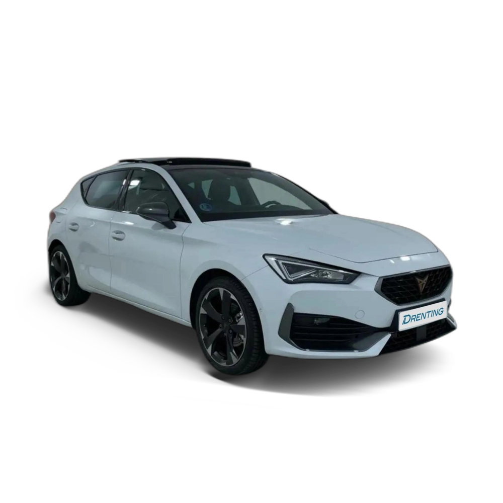 Renting CUPRA Leon 1.5 eTSI 110 DSG Blanco 2