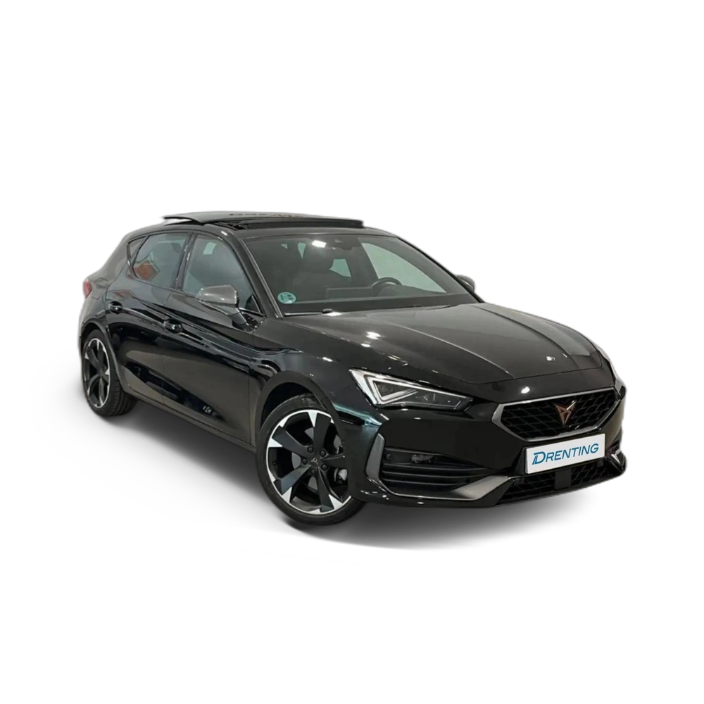 Renting CUPRA Leon 1.5 ETSI DSG 110Kw Negro 1