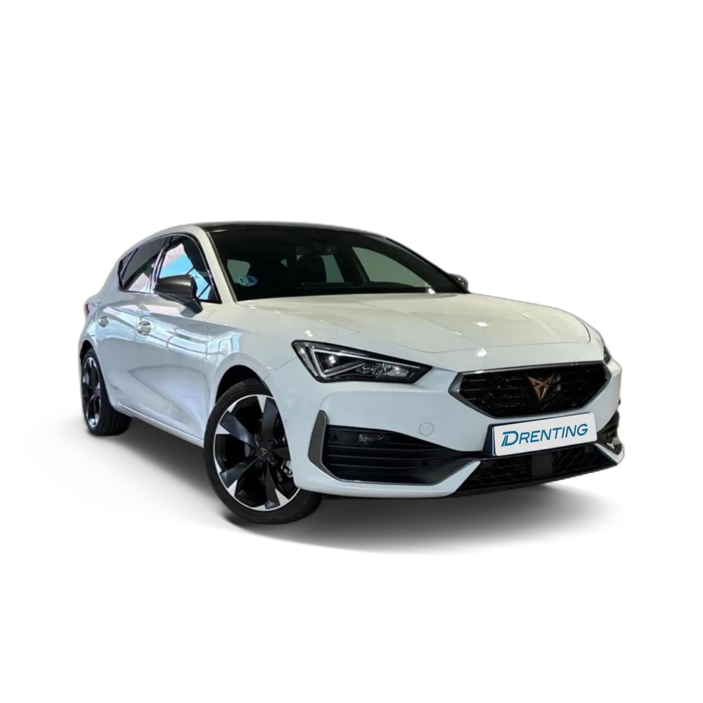 Renting CUPRA Leon 1.5 ETSI DSG 110Kw Blanco 3