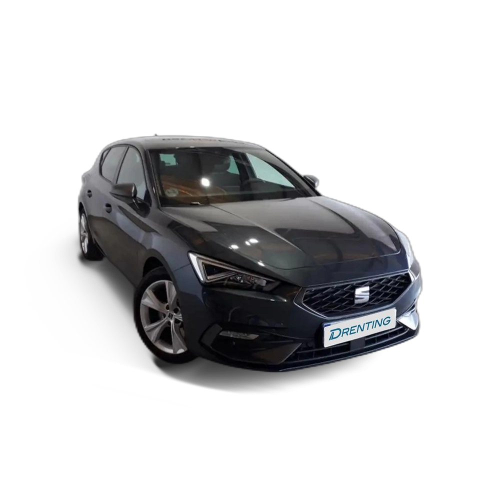 Renting SEAT Leon 1.5 eTSI DSG-7 S&amp;S FR Special Edition 150 Gris 1