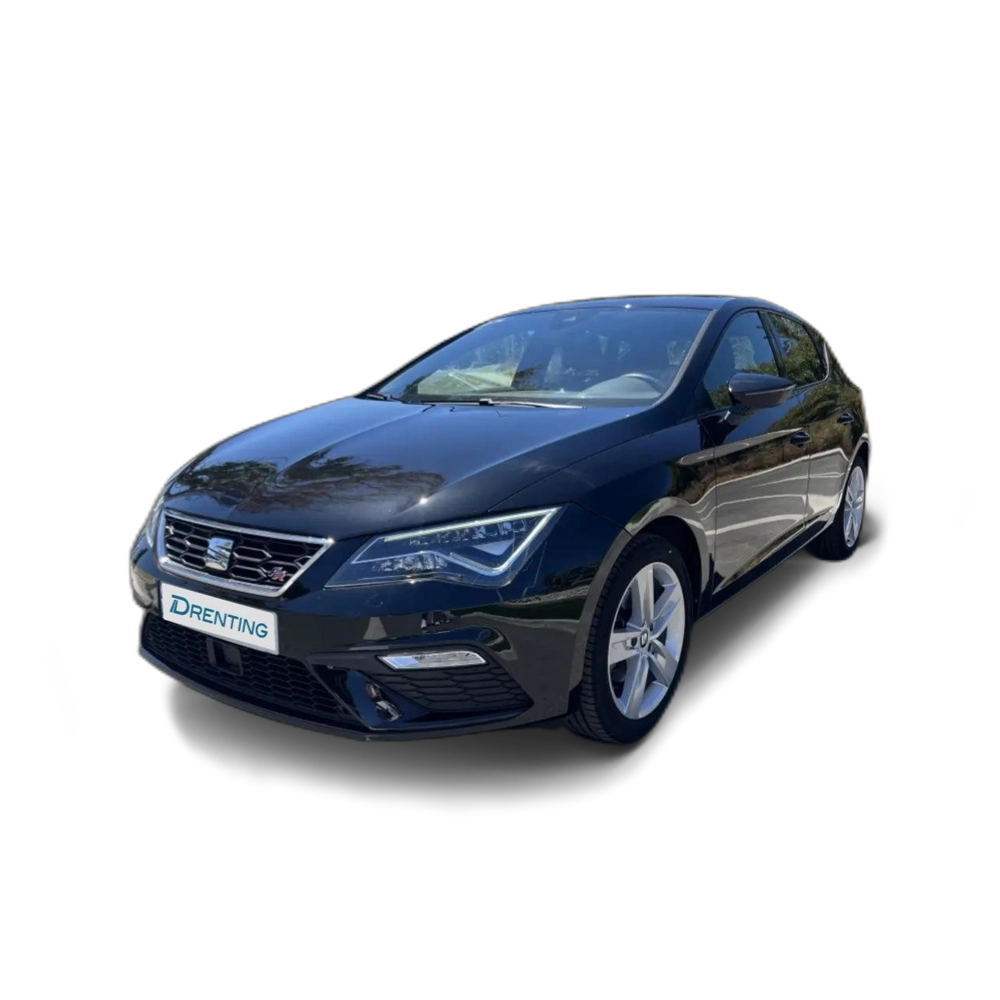 Renting SEAT Leon 1.5 eTSI S&amp;S FR DSG-7 150 Negro