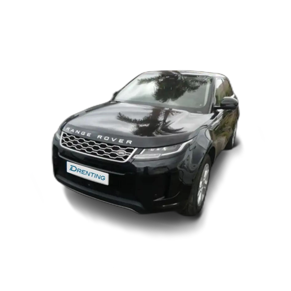 Renting Land Rover Range Rover Evoque 1.5 I3 MHEV Standard FWD Aut. 160 Negro