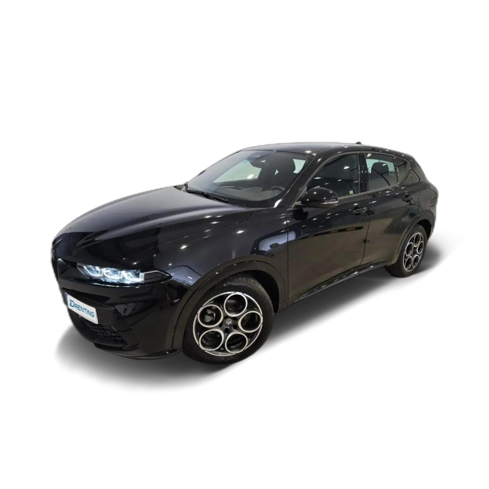 Renting Alfa Romeo Tonale 1.5 MHEV GASOLINA 96 KW (130 CV)SPRINT FWD Negro