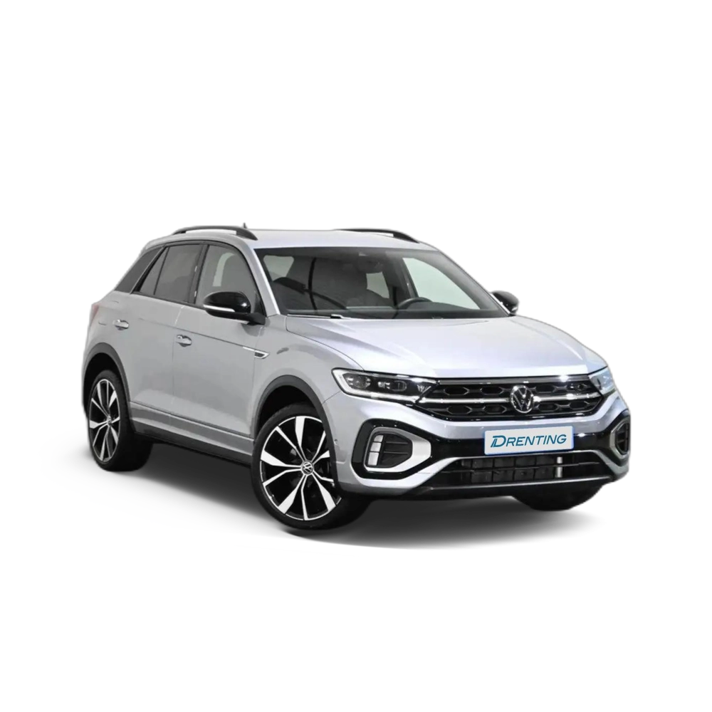 Renting Volkswagen T-Roc 1.5 TSI 110 R-Line kW DSG7 Plateado 1 1
