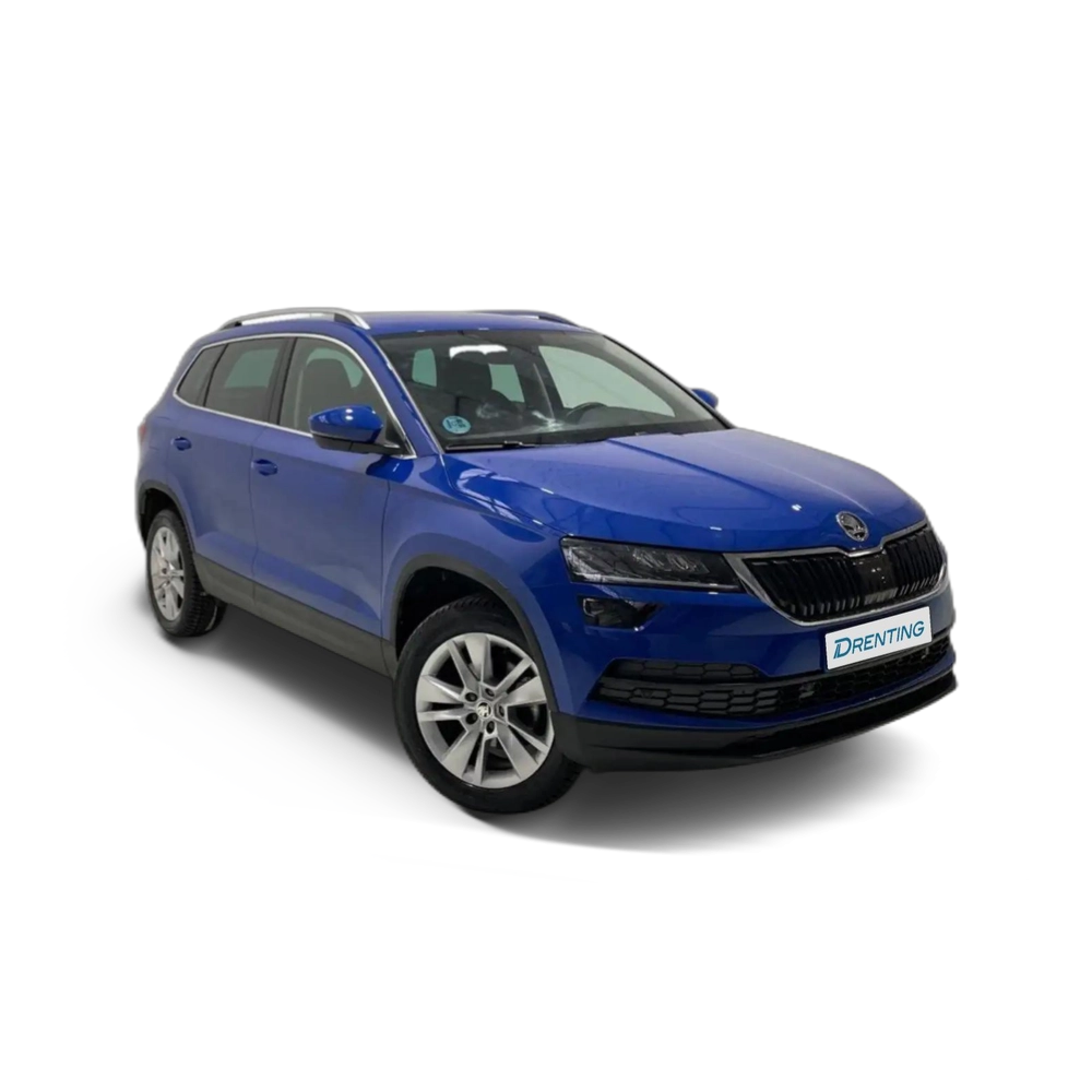 Renting Skoda Karoq 1.5 TSI Ambition ACT DSG Azul