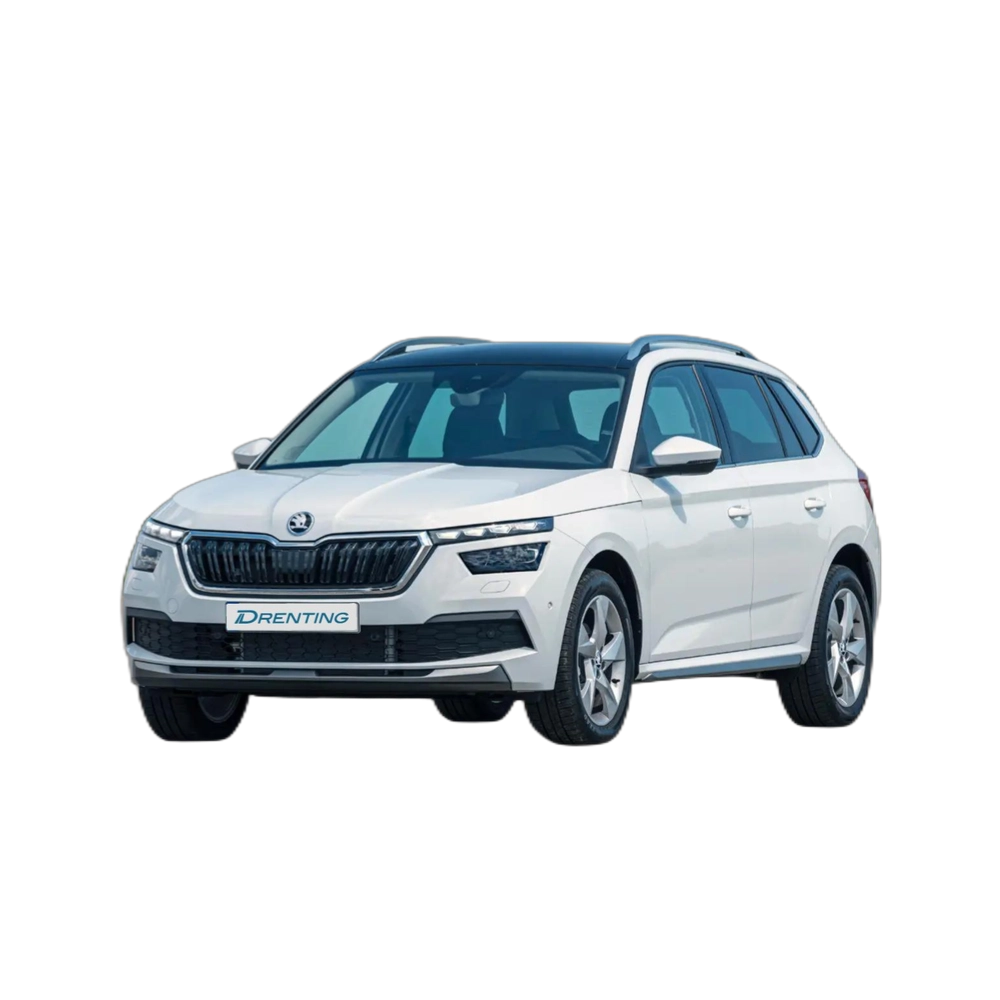Renting Skoda Kamiq 1.5 TSI Ambition DSG Azul