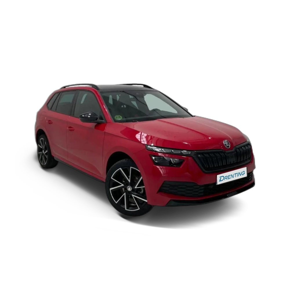 Renting Skoda Kamiq 1.5 TSI Montecarlo DSG Rojo