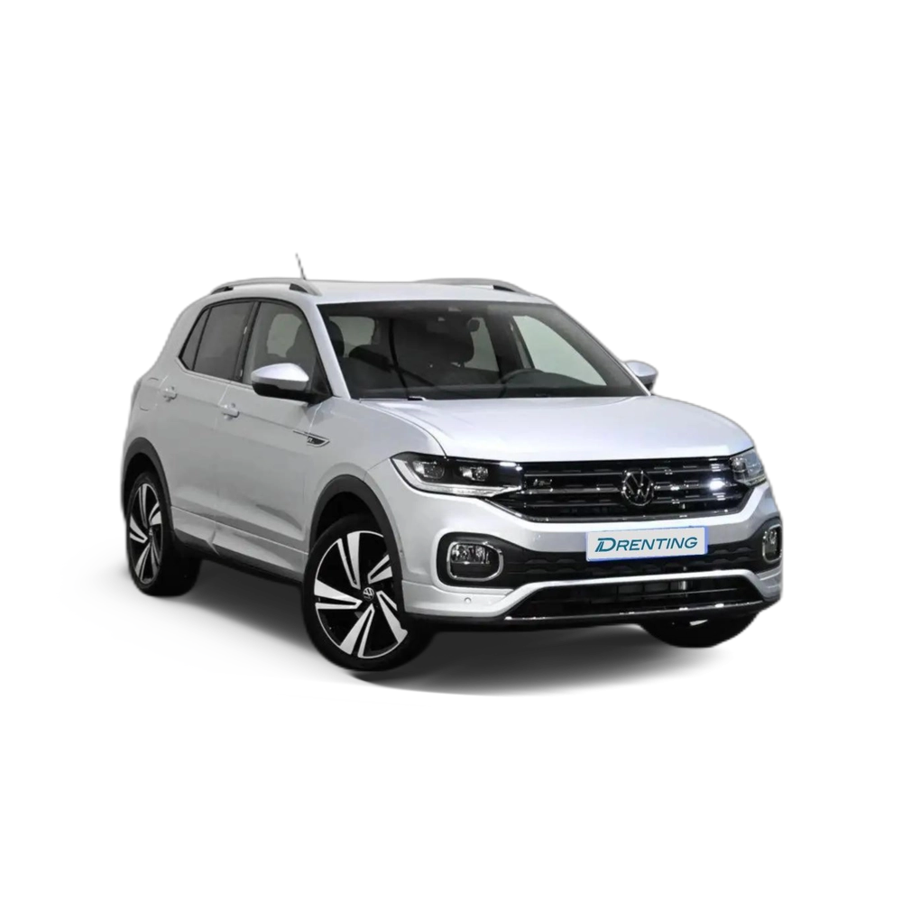 Renting Volkswagen T-Cross 1.5 TSI Sport DSG7 110kW Plateado 1