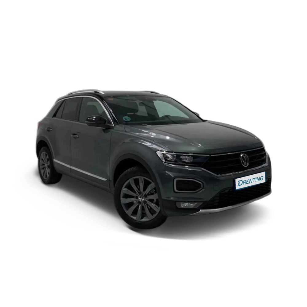 Renting Volkswagen T-Roc 1.5 TSI Sport DSG7 Gris 1