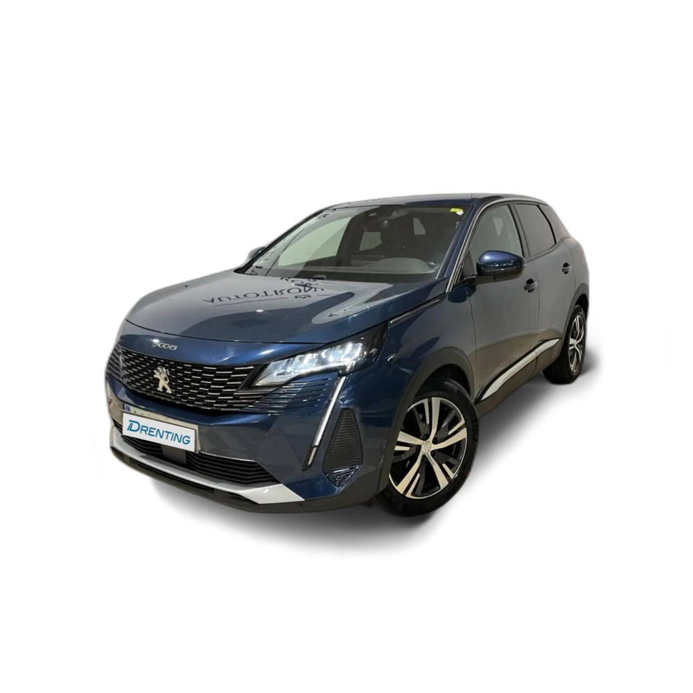 Renting Peugeot 3008 1.5BlueHDi Allure Pack S&amp;S EAT8 130 Azul