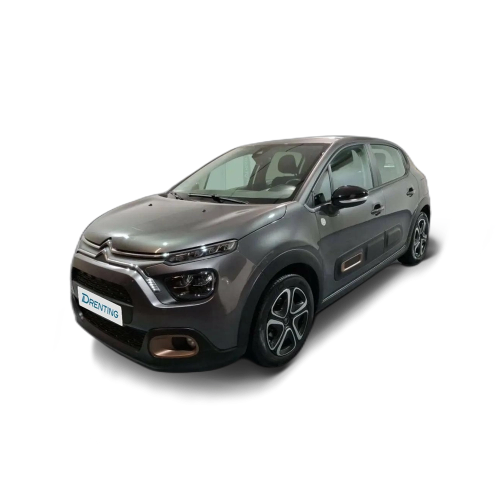 Renting Citroen C3 1.5BlueHDi S&amp;S C-Series 100 Gris 1