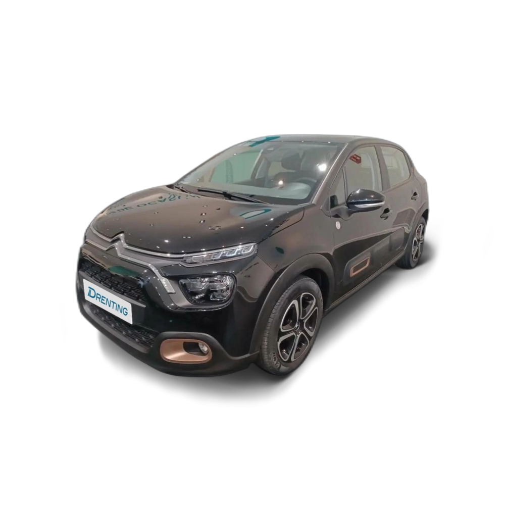 Renting Citroen C3 1.5BlueHDi S&amp;S C-Series 100 Negro